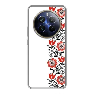 Чохол для Патріота України Realme 12 Plus - (AlphaPrint) (Яскрава вишиванка)