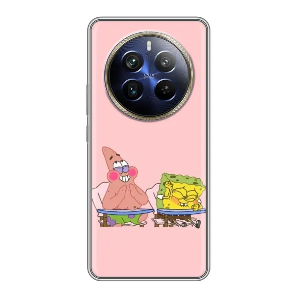 Чохол з принтом «За партою» для Realme 12 Plus