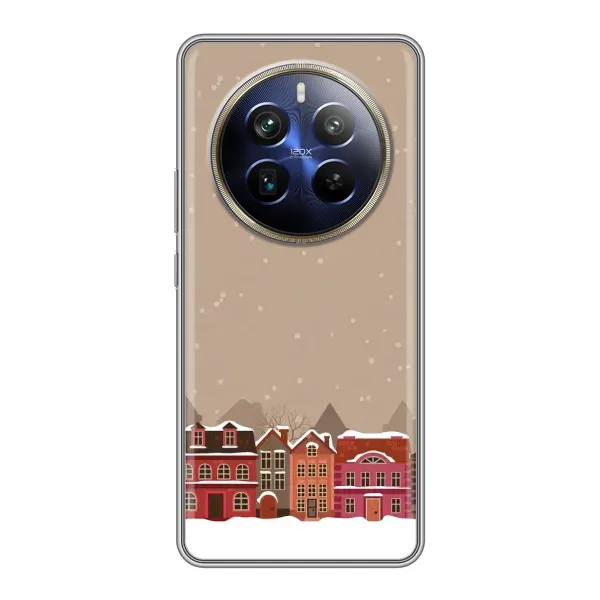 Чохол з принтом «Зимове місто» для Realme 12 Plus Чохол з принтом «Зимове місто» для Realme 12 Plus