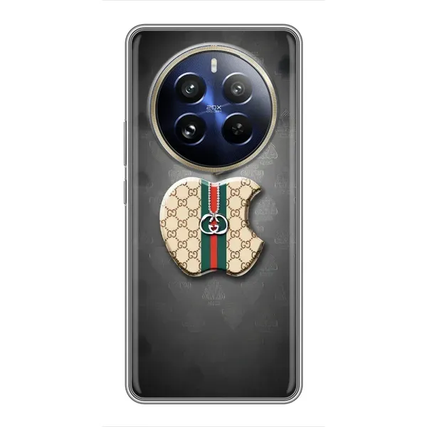 Чохол з принтом «Apple gucci» для Realme 12 Pro Plus