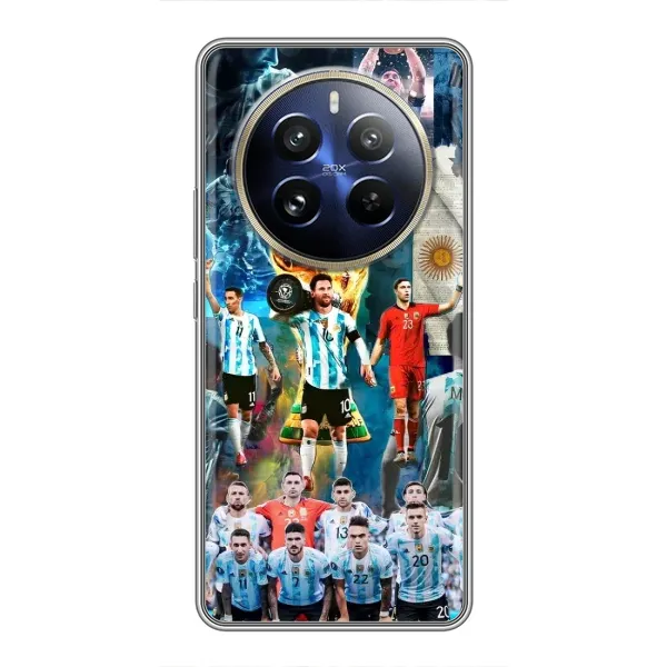 Чохол з принтом «Аргентина Мессі» для Realme 12 Pro Plus