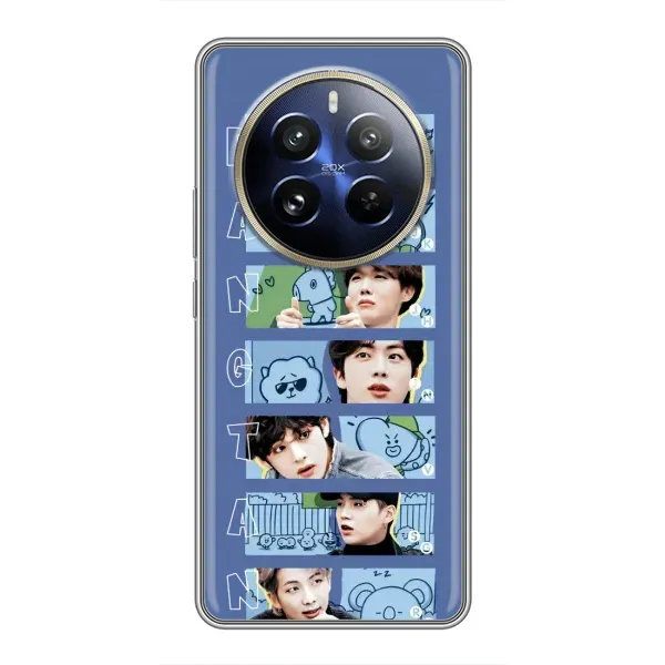 Чехол с принтом «Bangtan» для Realme 12 Pro Plus Чехол с принтом «Bangtan» для Realme 12 Pro Plus