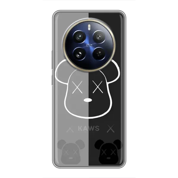Чехол с принтом «БеарБрик глаза» для Realme 12 Pro Plus Чехол с принтом «БеарБрик глаза» для Realme 12 Pro Plus
