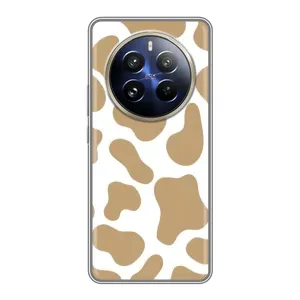 Чохол з принтом «Бежева бурьонка» для Realme 12 Pro Plus