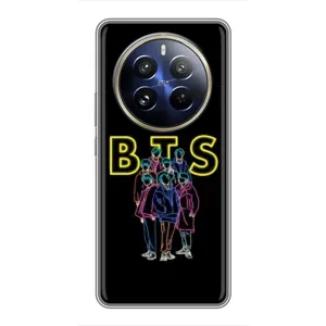 Чехлы BTS для Realme 12 Pro Plus (AlphaPrint) (BTS стайл)