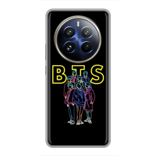 Чехол с принтом «BTS стайл» для Realme 12 Pro Plus Чехол с принтом «BTS стайл» для Realme 12 Pro Plus