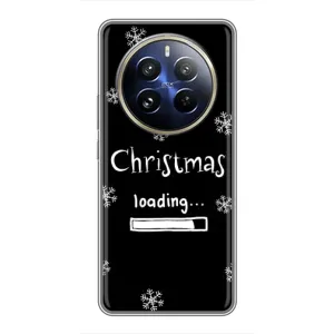 Рождественские, Праздничные Чехлы для Реалми 12 Про Плюс (Christmas loading)