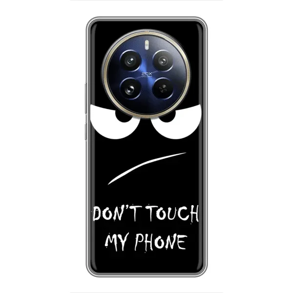 Чехол с принтом «Dont Touch» для Realme 12 Pro Plus Чехол с принтом «Dont Touch» для Realme 12 Pro Plus