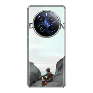 Чехол как приручить дракона на Realme 12 Pro Plus (Дракон лого)