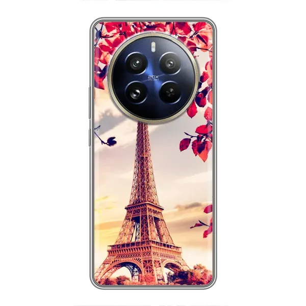 Чехол с принтом «Эйфелева Башня» для Realme 12 Pro Plus Чехол с принтом «Эйфелева Башня» для Realme 12 Pro Plus