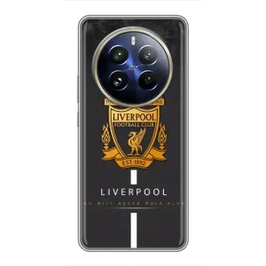 Чехлы для Реалми 12 Про Плюс (VPrint) - ТОП ФК (FC Liverpool)