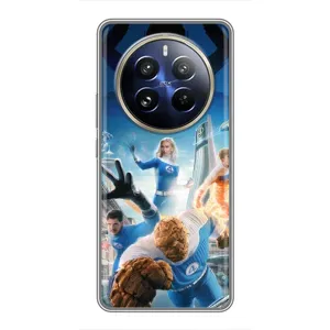 Чехол с принтом Фантастическая четверка для Realme 12 Pro Plus (Герои Фантастическая Четверка)