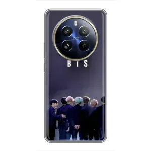 Чехлы BTS для Realme 12 Pro Plus (AlphaPrint) (Группа BTS)