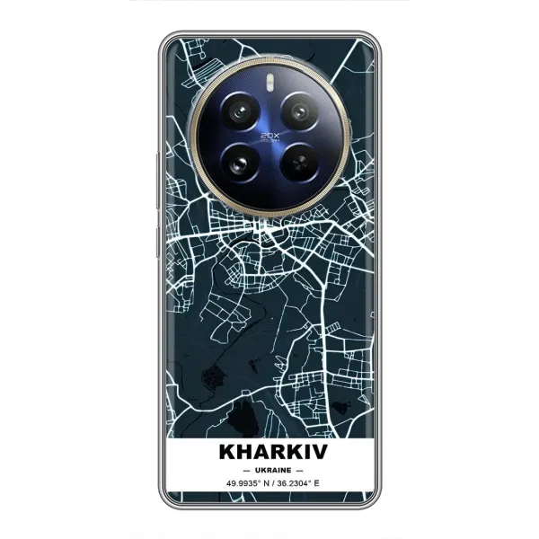 Чехол с принтом «Харьков» для Realme 12 Pro Plus