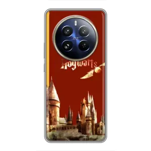 Чехлы с Гарри Поттером для Realme 12 Pro Plus (AlphaPrint) (Hogwarts)
