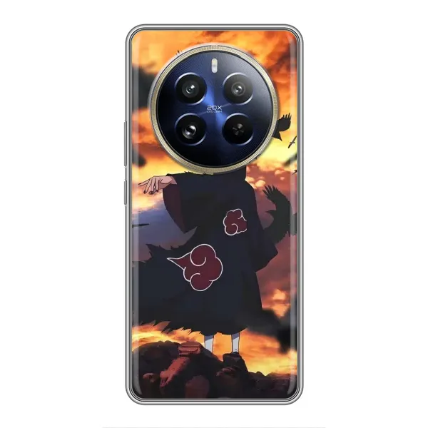 Чехол с принтом «Итачи с воронами» для Realme 12 Pro Plus Чехол с принтом «Итачи с воронами» для Realme 12 Pro Plus