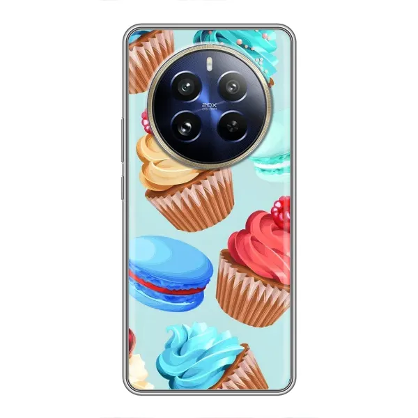 Чехол с принтом «Кексики» для Realme 12 Pro Plus Чехол с принтом «Кексики» для Realme 12 Pro Plus