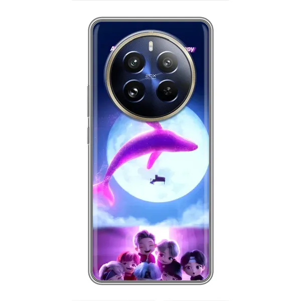 Чехол с принтом «КИТ BTS» для Realme 12 Pro Plus Чехол с принтом «КИТ BTS» для Realme 12 Pro Plus