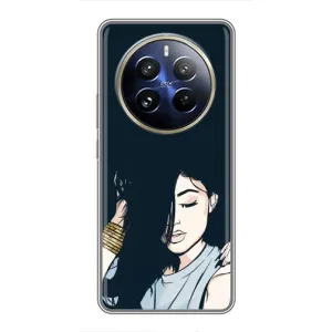 Чехол с печатью для Realme 12 Pro Plus - (Мода) (AlphaPrint)