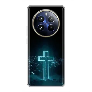 Чехол для Realme 12 Pro Plus (AlphaPrint) - (Христианские)
