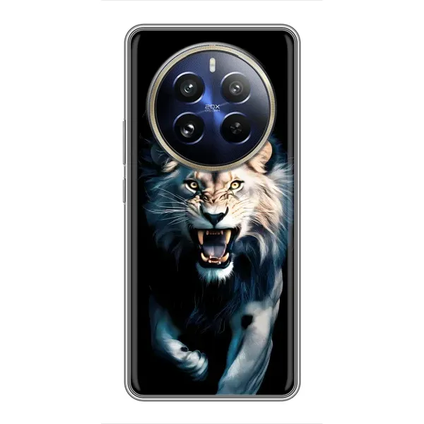 Чехол с принтом «Лев в темноте» для Realme 12 Pro Plus Чехол с принтом «Лев в темноте» для Realme 12 Pro Plus