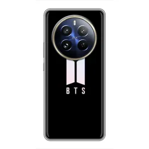 Чехлы BTS для Realme 12 Pro Plus (AlphaPrint) (Лого BTS)