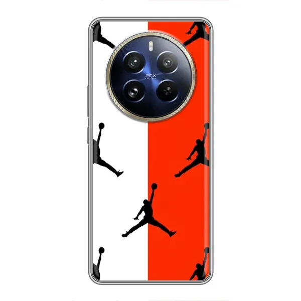 Чехол с принтом «Лого Джордан» для Realme 12 Pro Plus Чехол с принтом «Лого Джордан» для Realme 12 Pro Plus
