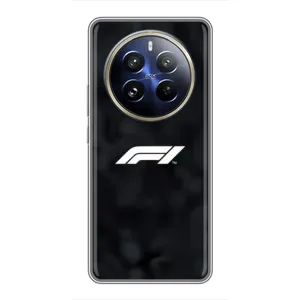 Чехол Формула1 на Realme 12 Pro Plus (Логотип Формула 1)