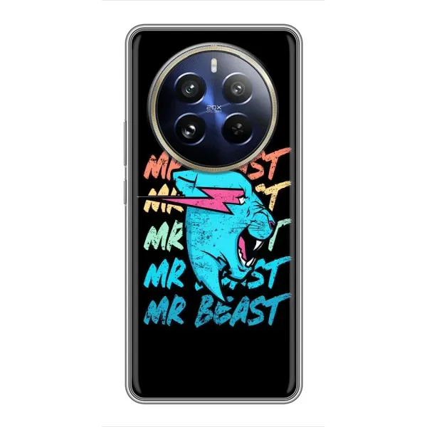 Чехол с принтом «logo Mr beast» для Realme 12 Pro Plus