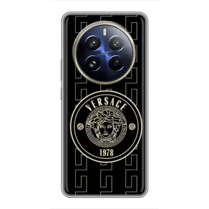 Чехлы VERSACE для Реалми 12 Про Плюс (PREMIUMPrint) (Лого Версаче)