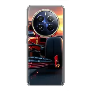 Чехол Формула1 на Realme 12 Pro Plus (Макларен на закате)
