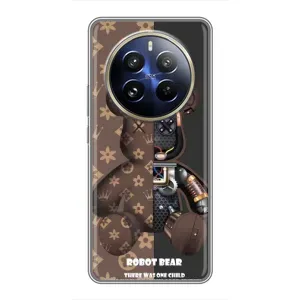 Крутые Чехлы Луи Виттон для Realme 12 Pro Plus (AlphaPrint) (Медведь Луи Витон)