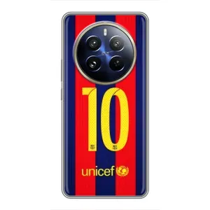 Чехлы Месси для Realme 12 Pro Plus (AlphaPrint) (Messi Barca 10)