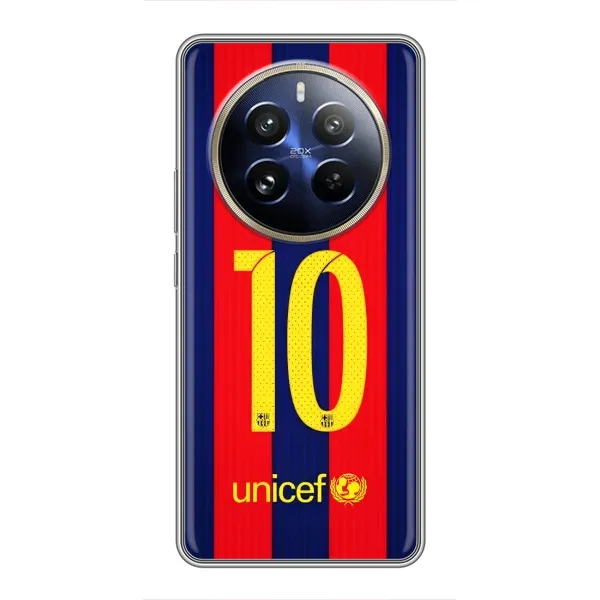 Чохол з принтом «Messi Barca 10» для Realme 12 Pro Plus