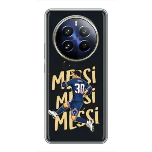 Чехлы для Realme 12 Pro Plus (Leo чемпион) (AlphaPrint) (Messi ПСЖ)