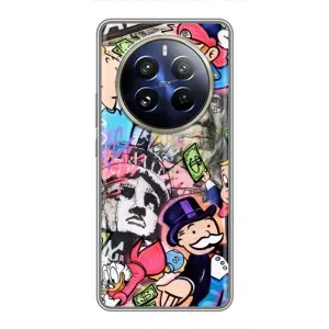 Чехлы с крутыми принтами для Realme 12 Pro Plus - (PREMIUMPrint) (Monopoly man)