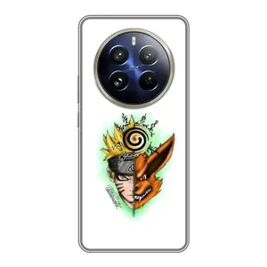 Naruto Anime Чехлы для Реалми 12 Про Плюс (AlphaPrint) (Наруто Курама)