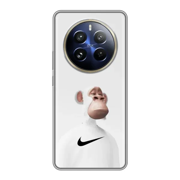 Чехол с принтом «обезьяна NFT Nike» для Realme 12 Pro Plus