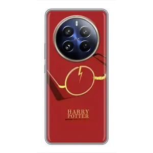 Чехлы с Гарри Поттером для Realme 12 Pro Plus (AlphaPrint) (очки Гарри)