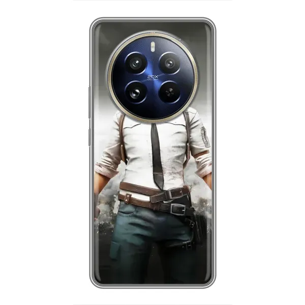 Чехол с принтом «Пабг мен» для Realme 12 Pro Plus