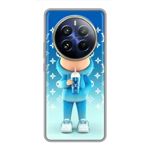 Крутые Чехлы Луи Виттон для Realme 12 Pro Plus (AlphaPrint) (Парень LV)