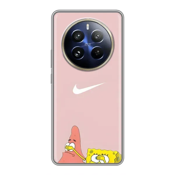 Чехол с принтом «Патрик и Губка» для Realme 12 Pro Plus