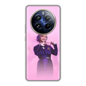 Чехол с дизайном Венздей 2 на Realme 12 Pro Plus (Яркая Энид Уэнздей)