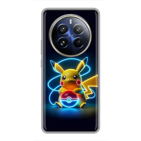 Чехол с принтом «Покемон» для Realme 12 Pro Plus