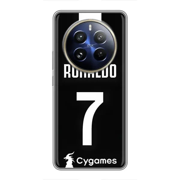 Чехол с принтом «RONALDO 7» для Realme 12 Pro Plus