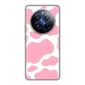Чохол з принтом «Рожевий принт» для Realme 12 Pro Plus