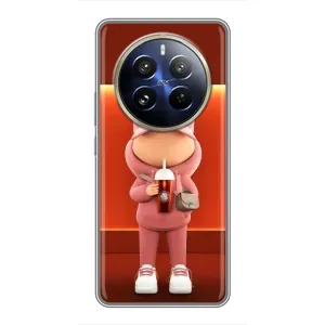 Крутые Чехлы Луи Виттон для Realme 12 Pro Plus (AlphaPrint) (С Кофе)