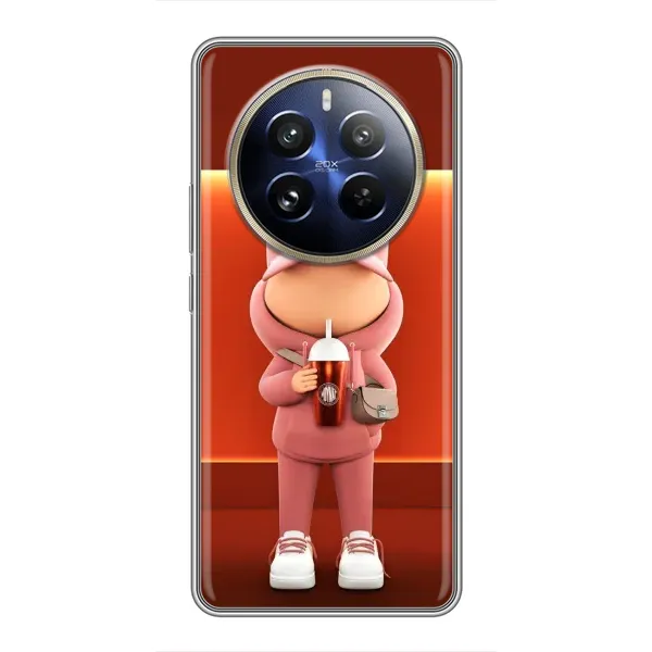 Чохол з принтом «З Кавою» для Realme 12 Pro Plus Чохол з принтом «З Кавою» для Realme 12 Pro Plus