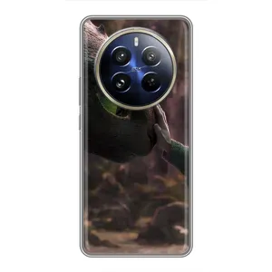 Чехол как приручить дракона на Realme 12 Pro Plus (Сцена с драконом)