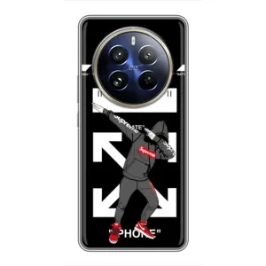 Чехол для Realme 12 Pro Plus с картинкой Supreme (AlphaPrint)